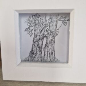 boxed framed mini intertwined