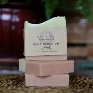 Rose Geranium Organic Soap