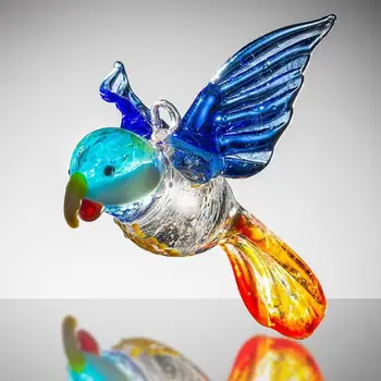Parrot Glass Decoration