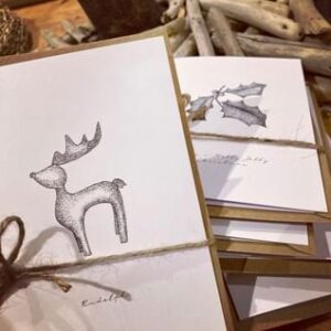 Hand Drawn Christmas Cards